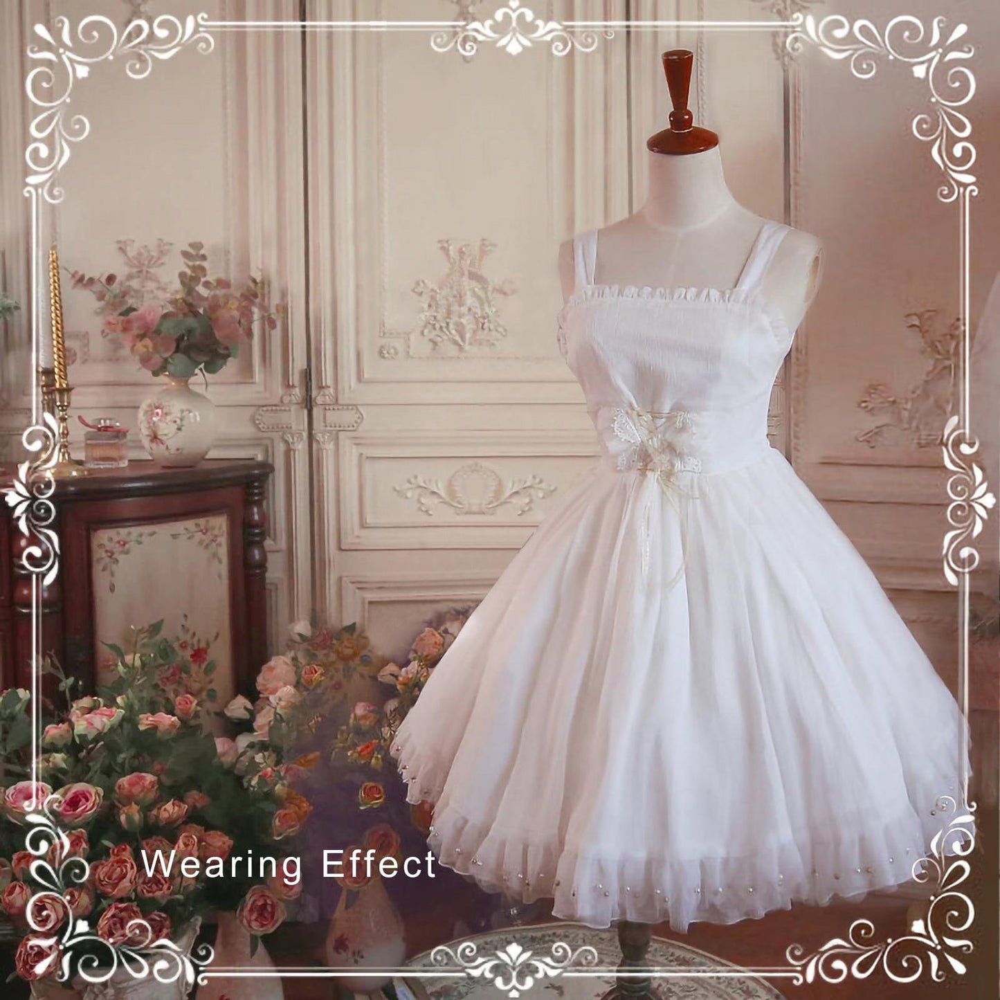 Aurora & Ariel 17.7" (45 cm) Puffy Petticoat, Customizable 33052:459068