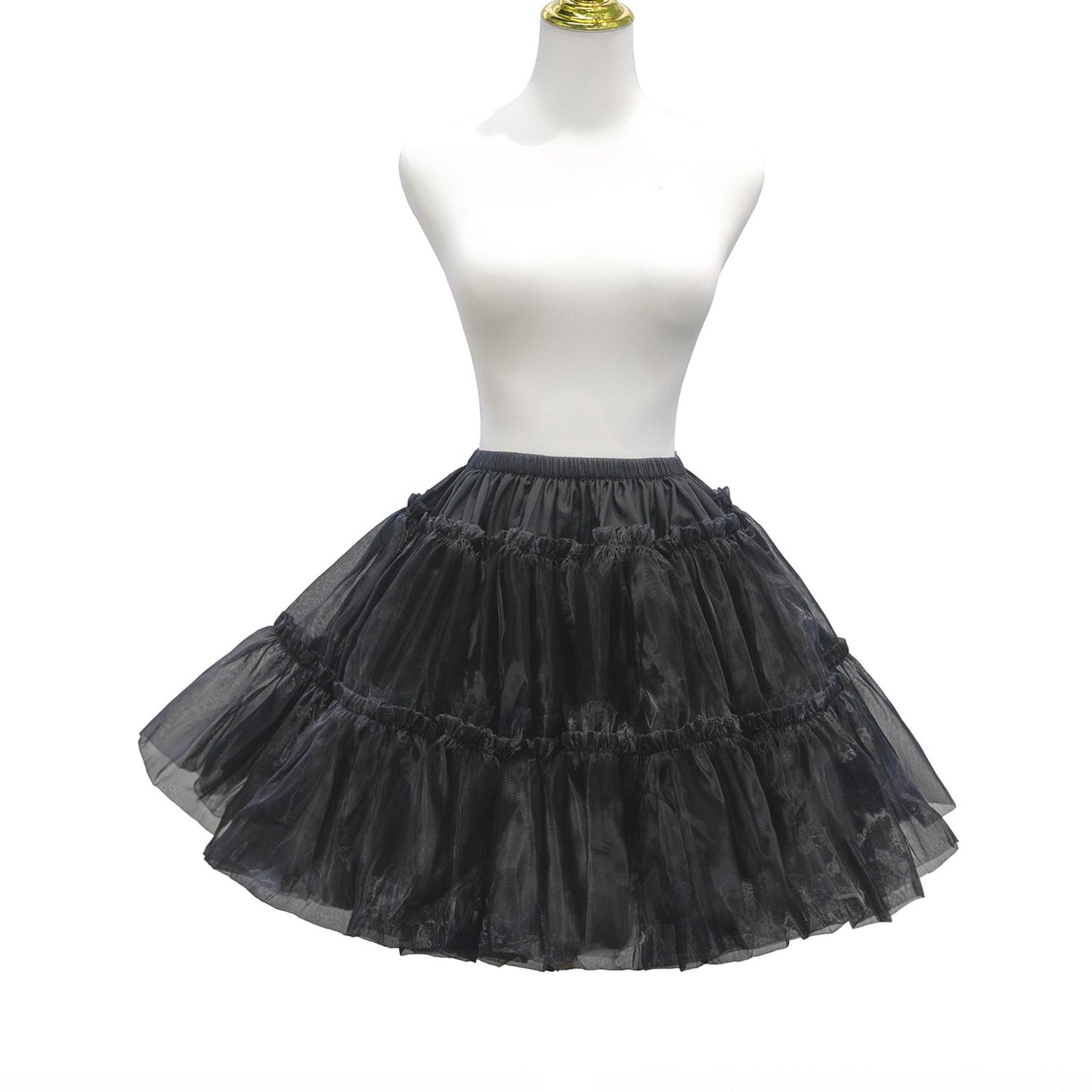 Aurora & Ariel 17.7" (45 cm) Puffy Petticoat, Customizable (Black) 33052:570738