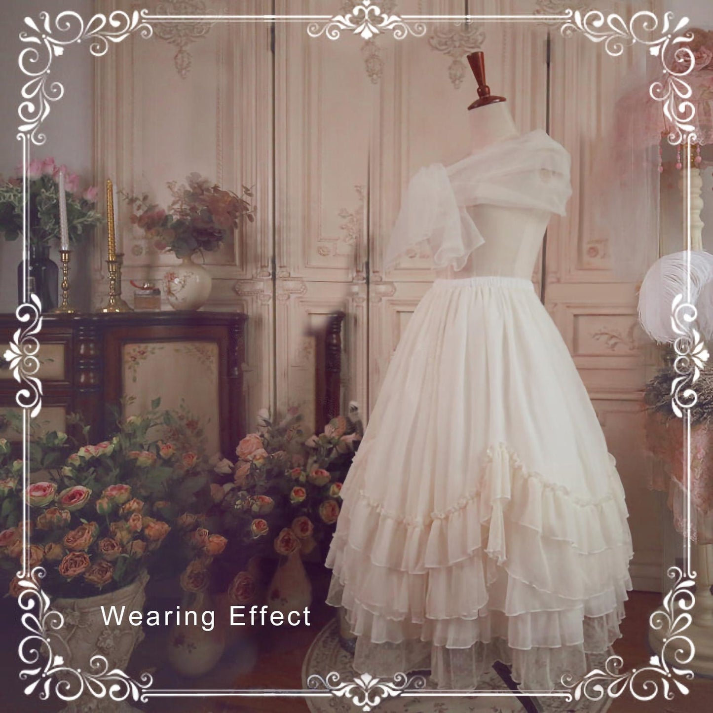 Aurora & Ariel 23.6" (60 cm) Petticoat Collection Customizable 33174:466936