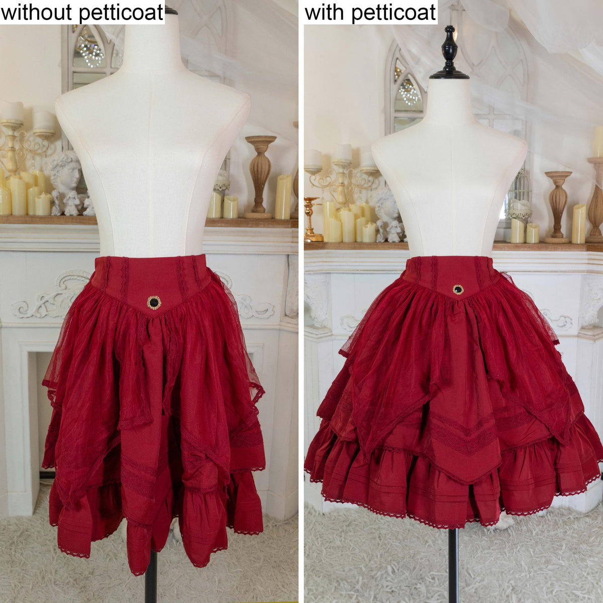 Noloria 18.9" (48 cm) High Volume Petticoat, Cloud Lift 43722:786523