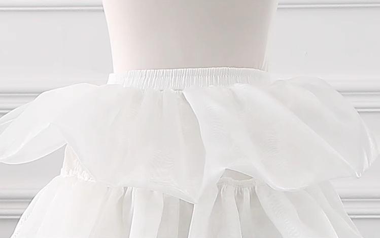 Manyiluo - Bustle Style Lolita Petticoat, Adjustable Length & Puffiness 43970:791189