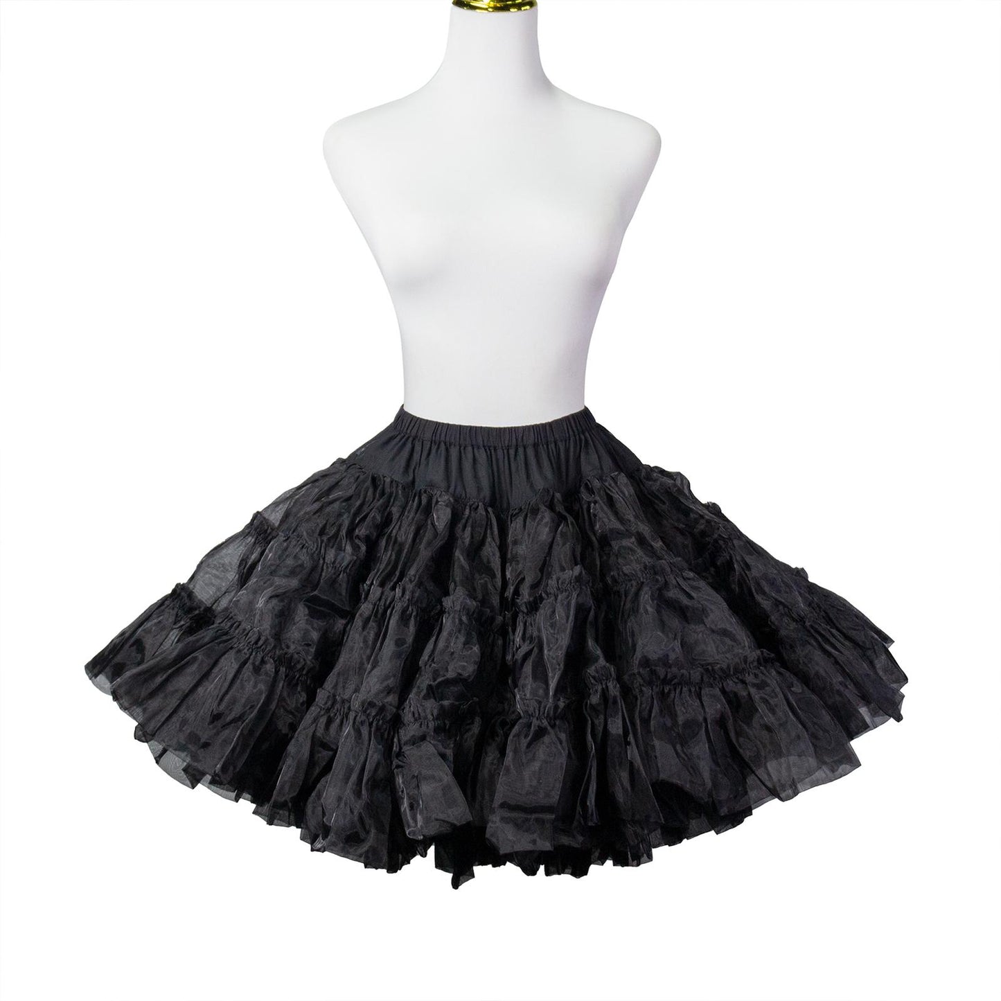 Aurora & Ariel 17.7" (45 cm) Catwalk Puffy Petticoat Customizable (Black) 33056:459348
