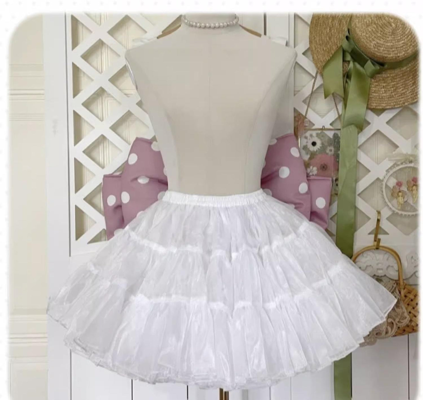 Boguta - 13.8" (35 cm) Lolita Puffy Short Petticoat (XL) 43977:790516
