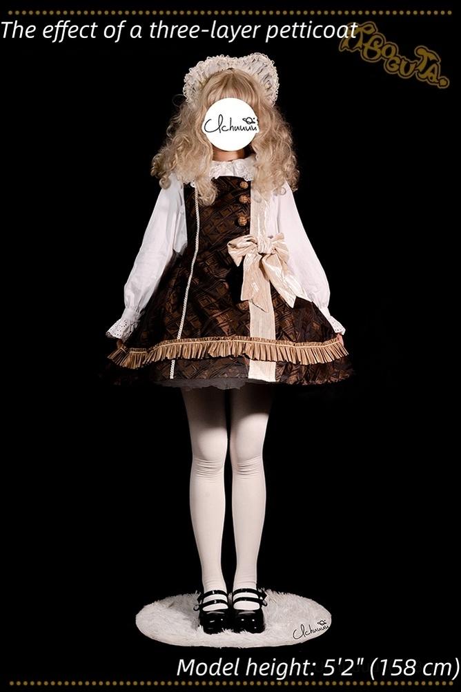 Boguta - 13.8" (35 cm) Lolita Puffy Short Petticoat 43977:790528