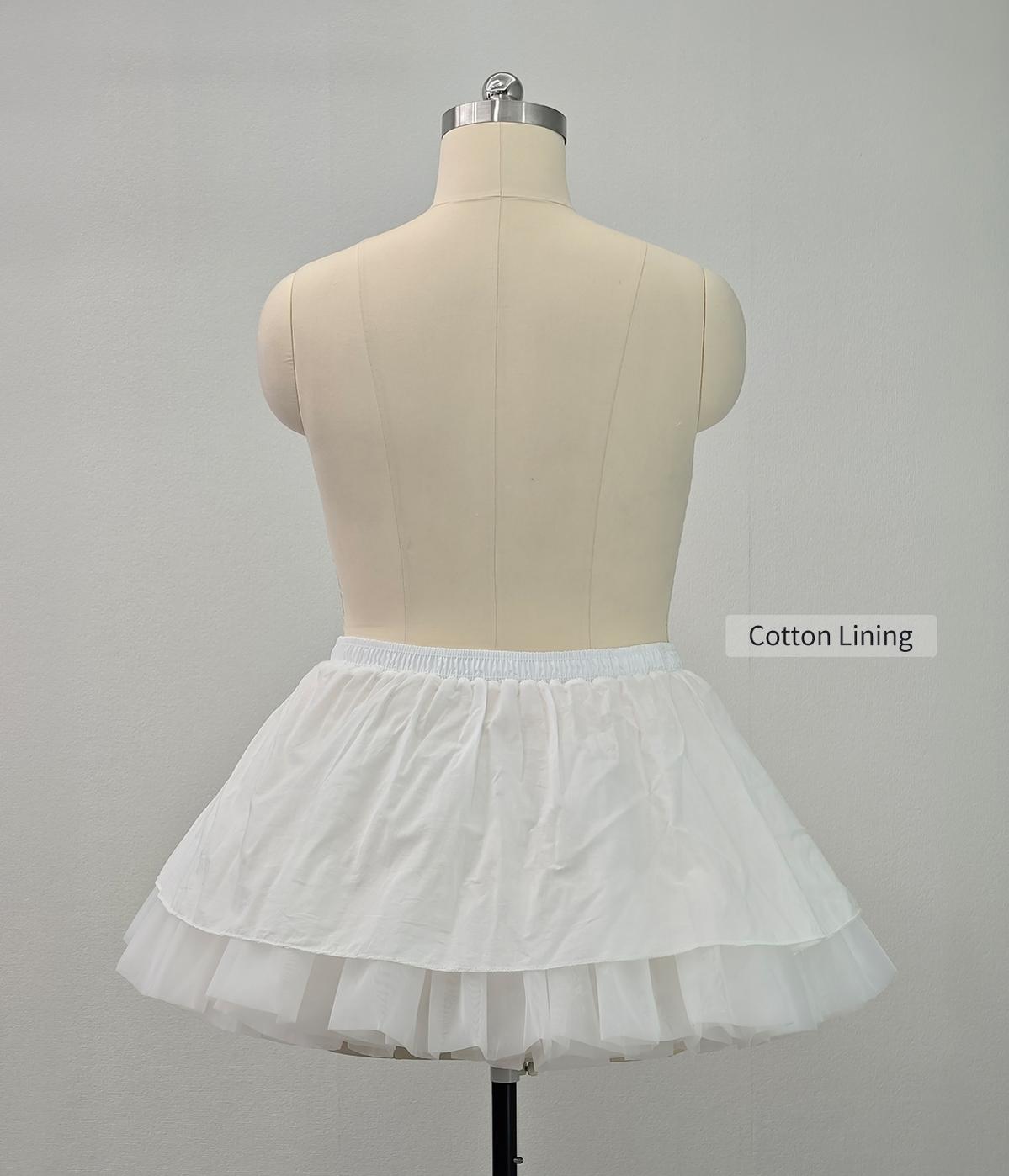 Noloria 15.0" (38 cm) High Volume Petticoat, Sugar Puff 45616:866047