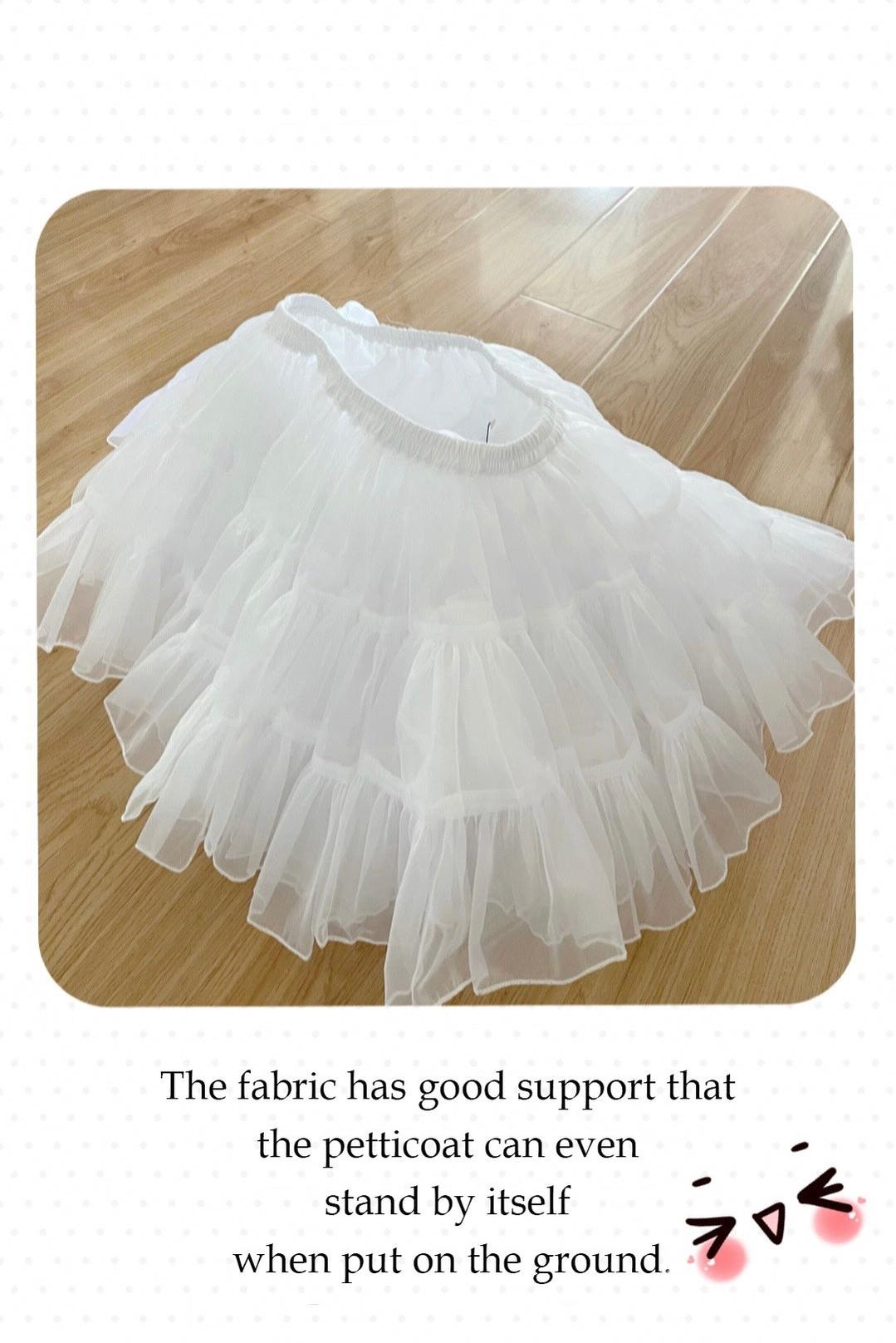 Boguta - 13.8" (35 cm) Lolita Puffy Short Petticoat 43977:790517