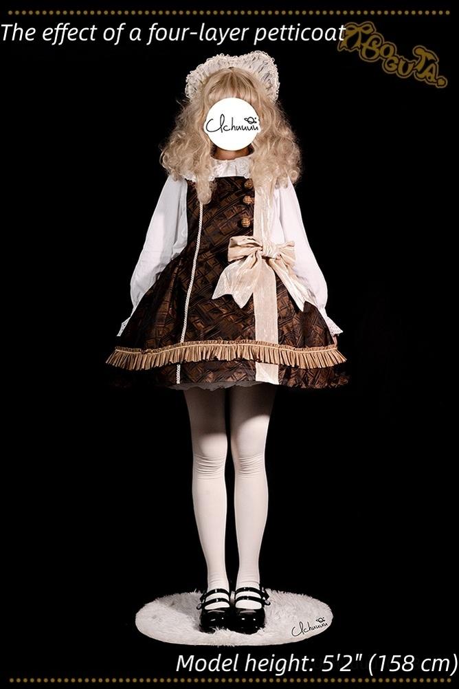 Boguta - 13.8" (35 cm) Lolita Puffy Short Petticoat 43977:790529