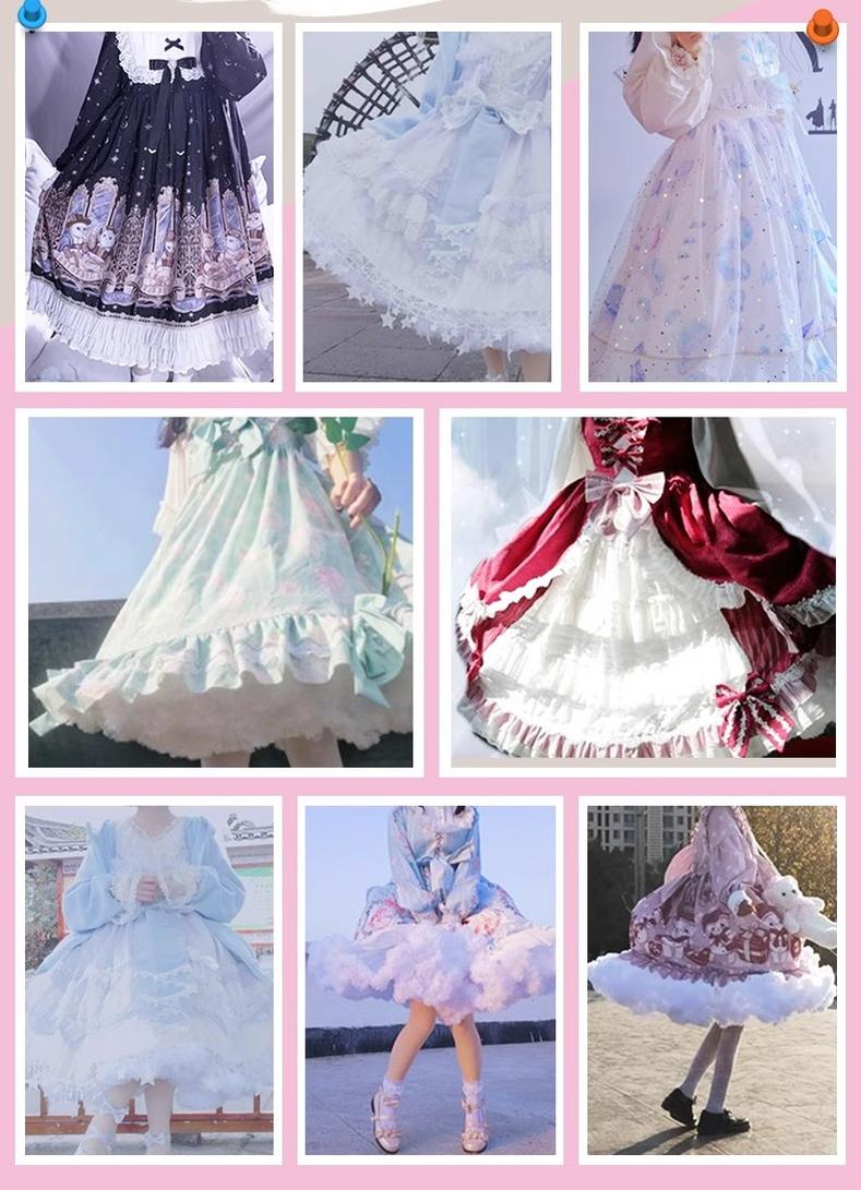 22.8" (58 cm) Adjustable Boned Lolita Petticoat 43976:791500