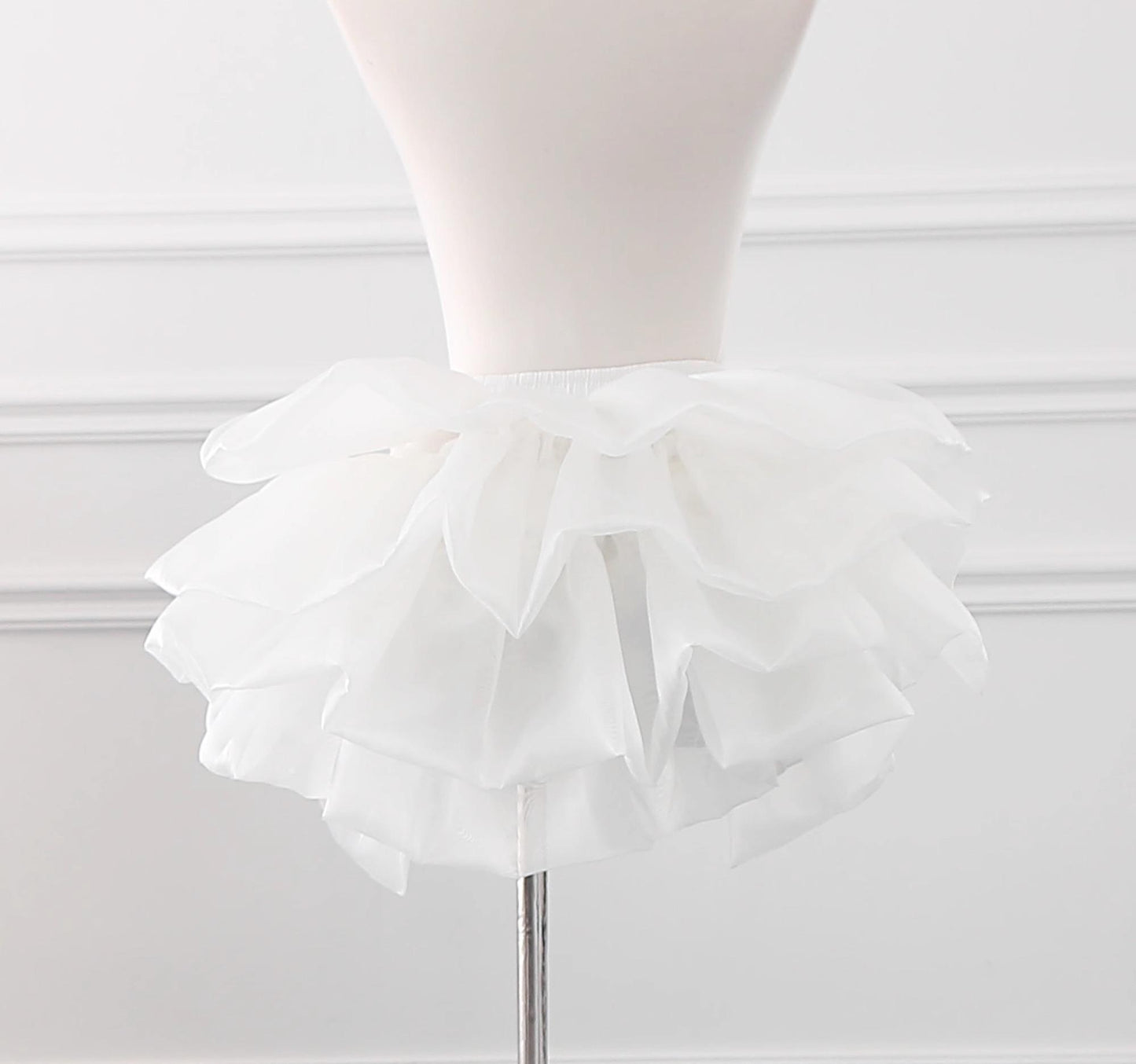 Manyiluo - Bustle Style Lolita Petticoat, Adjustable Length & Puffiness 43970:791190
