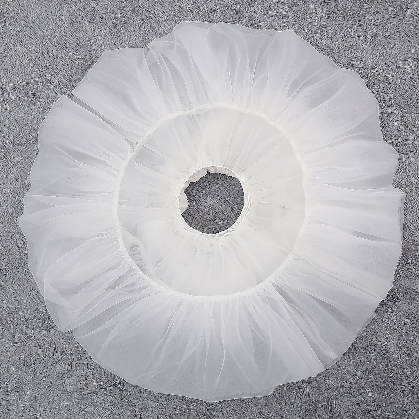 Manyiluo - 15.7" (40 cm) Lolita White Puffy Petticoat 43968:790675