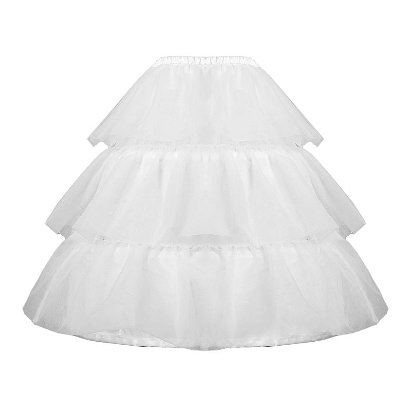 Eieyomi - 27.6" (70 cm) Adjustable Boned Lolita Petticoat 43973:791365