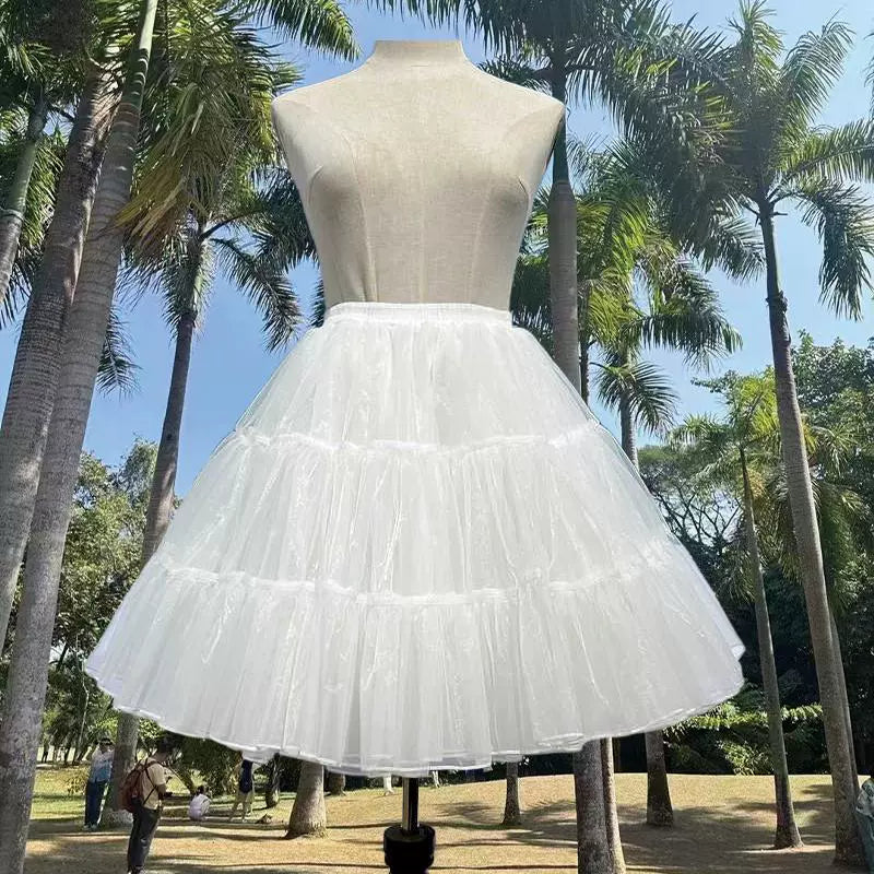 Niu Niu - Plus Size Lolita Petticoat with Daily or Fluffy Version 43981:790639