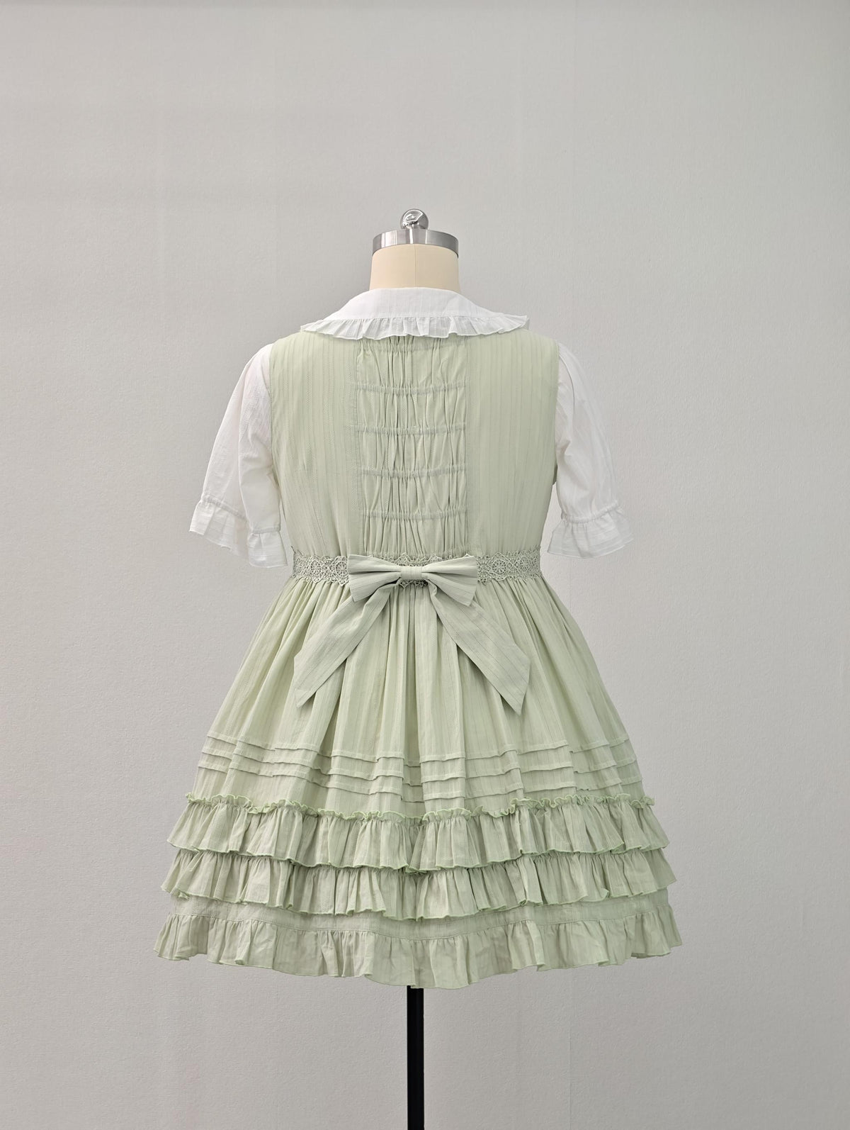 Cotton Plus Size Lolita Blouse, Peter Pan Collar 45598:865006