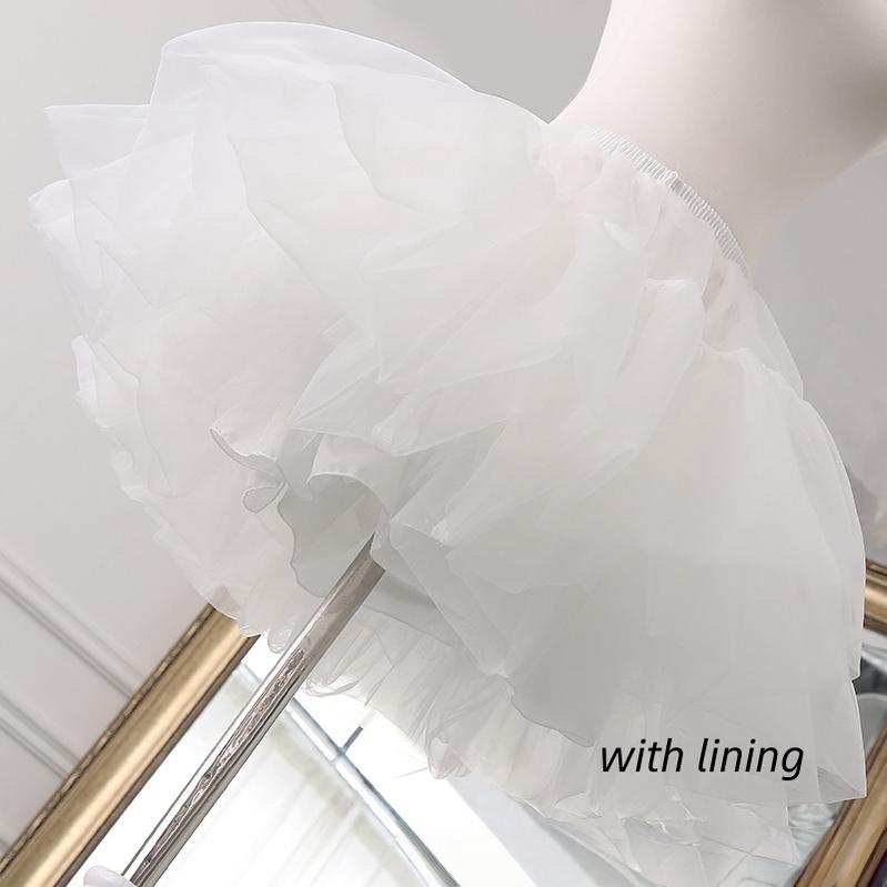 Manyiluo - 15.7" (40 cm) Lolita White Puffy Petticoat 43968:790677