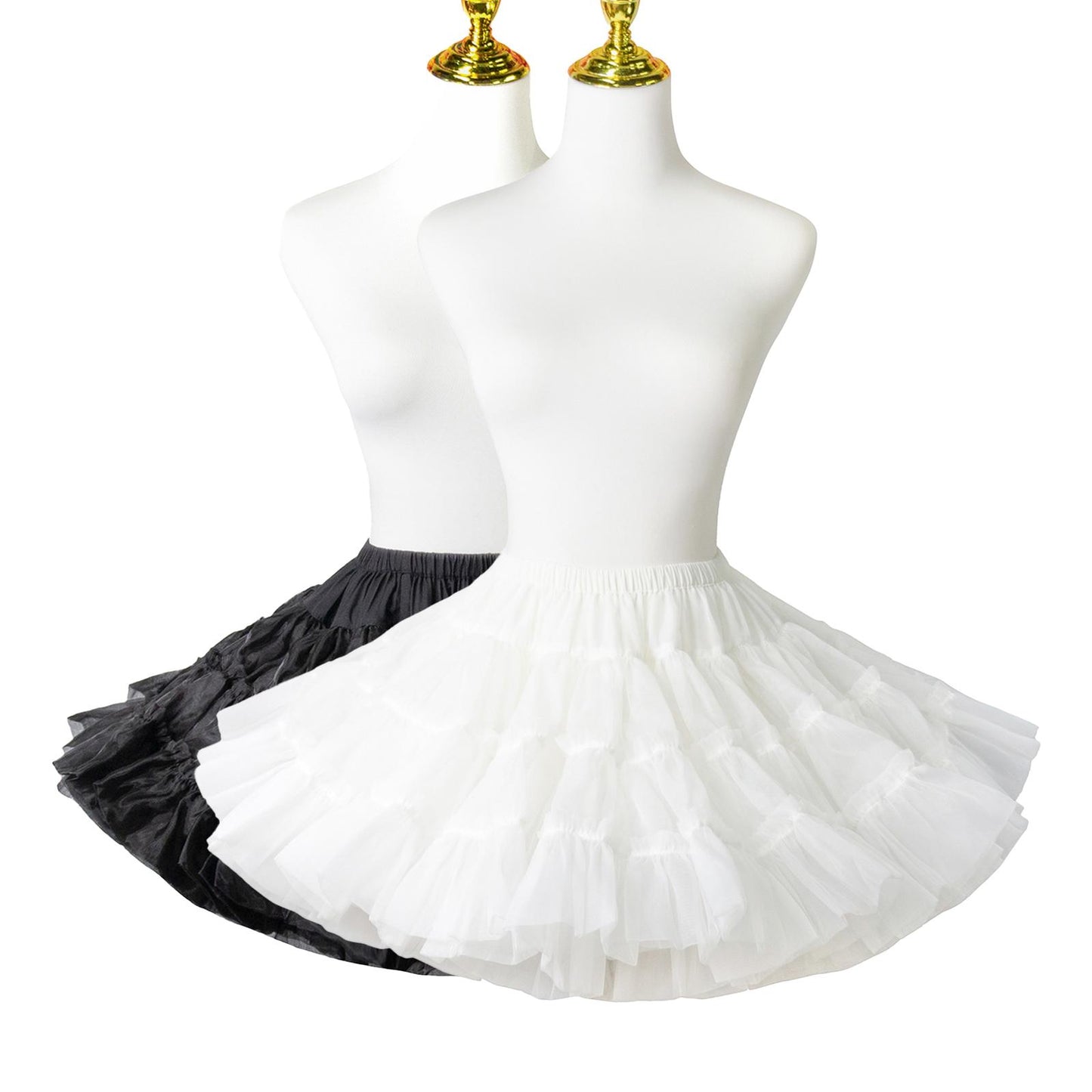 Aurora & Ariel 13.8" (35 cm) Catwalk Puffy Lolita Petticoat, Customizable 33018:471462