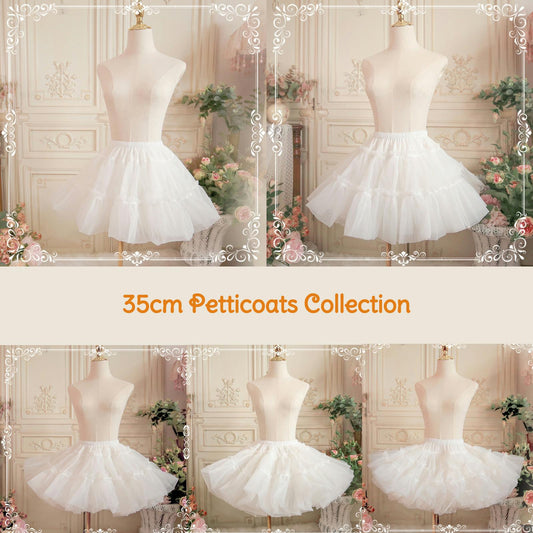 Aurora & Ariel 13.8" (35 cm) A-Line Petticoat Collection, Customizable 32614:467254