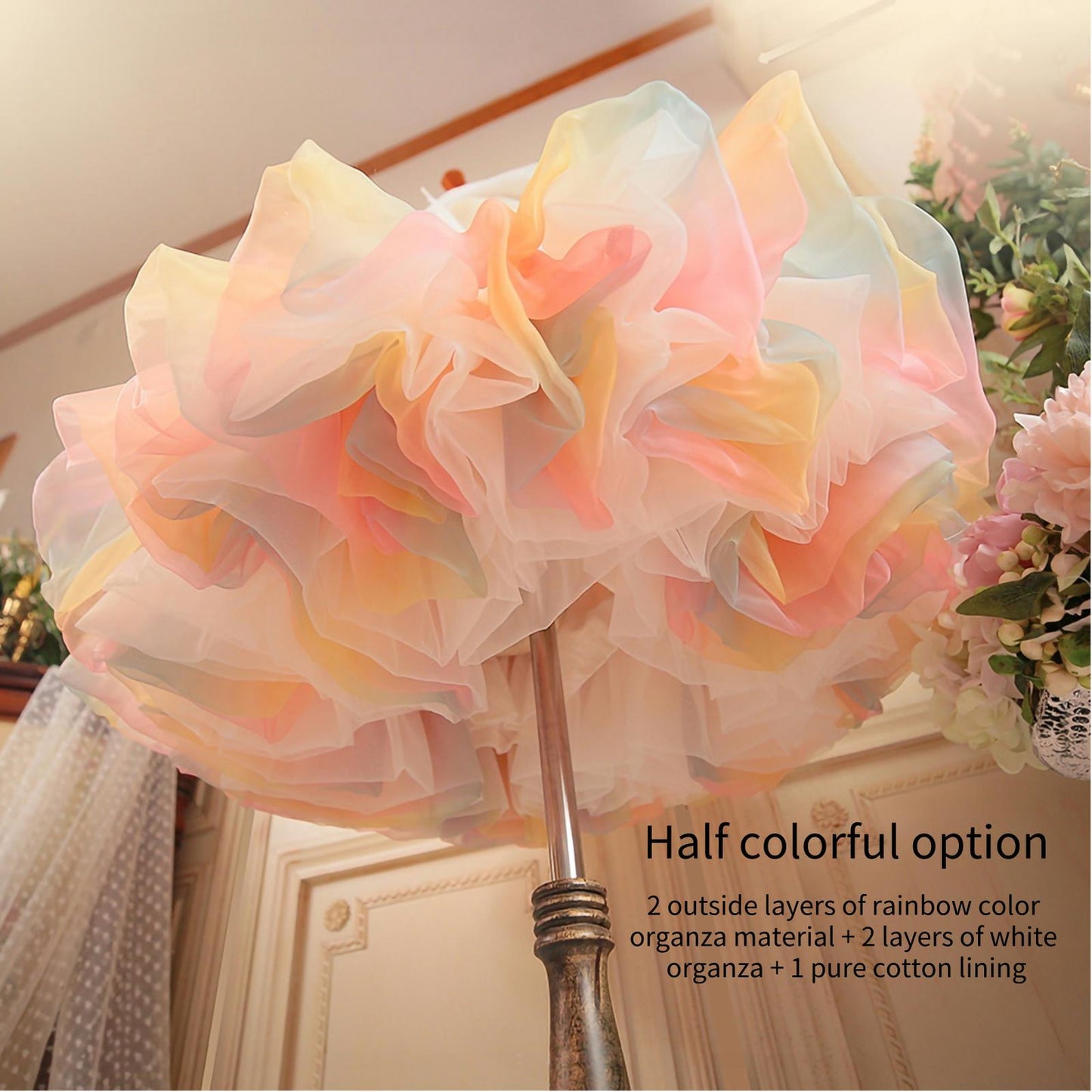 Aurora & Ariel Rainbow Daily Petticoat Collection Customizable 33178:467090