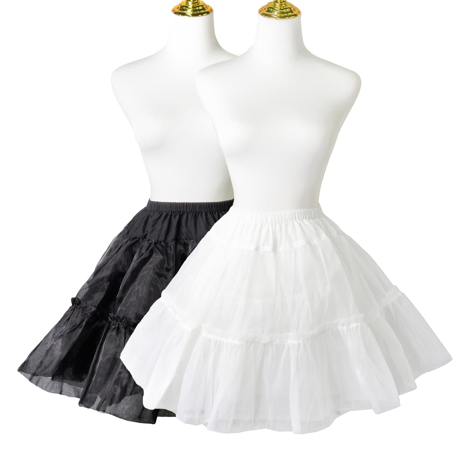 Aurora & Ariel 17.7" (45 cm) Mini Lolita Petticoat, Customizable 33048:471564