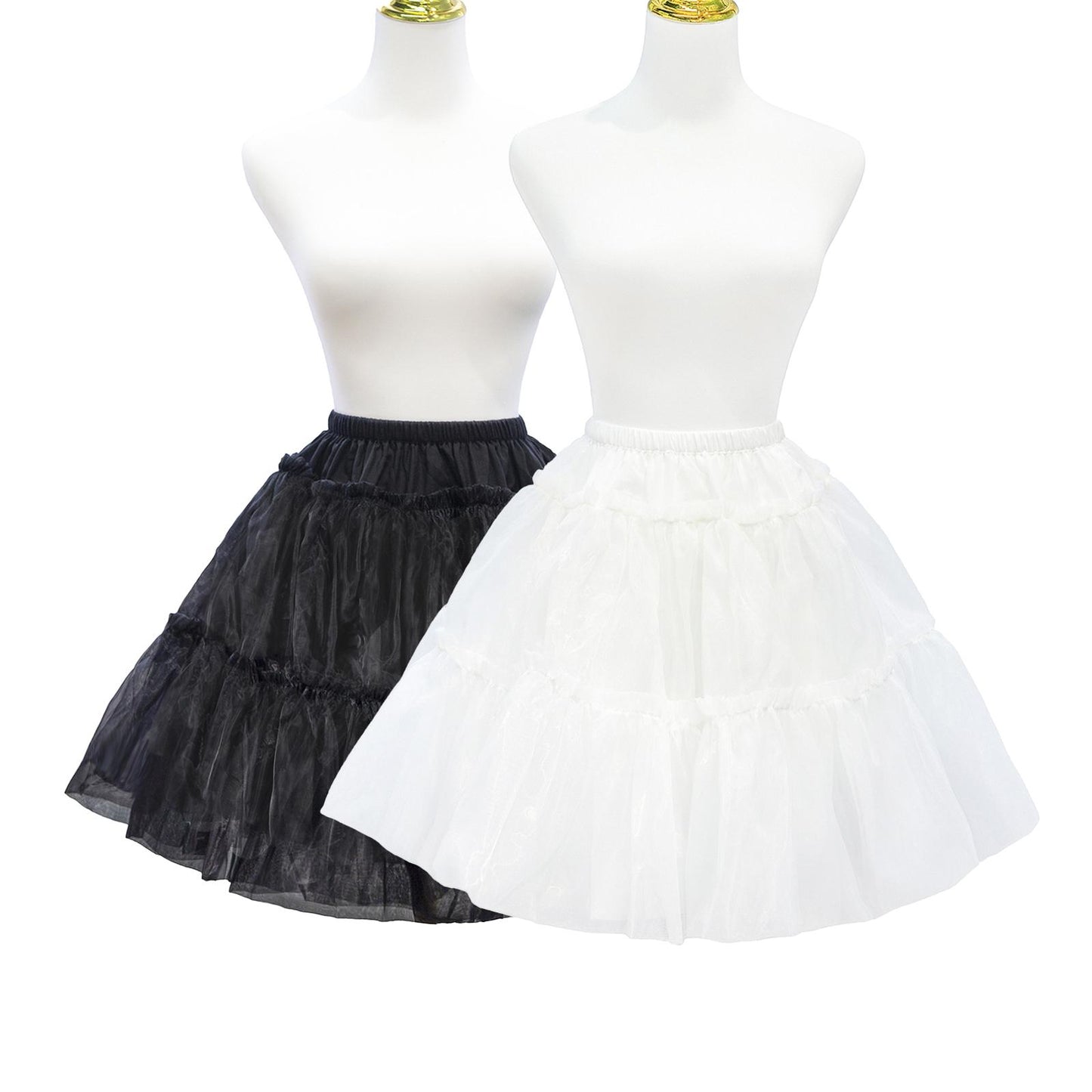 Aurora & Ariel 17.7" (45 cm) 8m Daily Wear A-Line Petticoat, Customizable 33050:570726