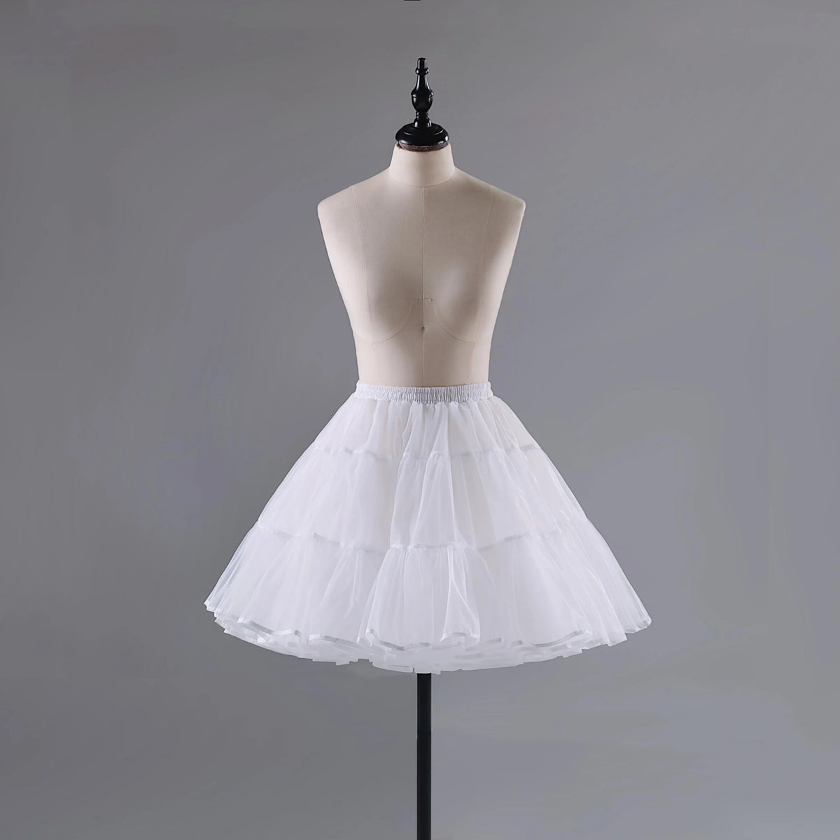 Noloria 18.9" (48 cm) High Volume Lolita Petticoat, Petal Edge