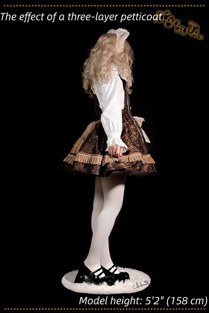 Boguta - 13.8" (35 cm) Lolita Puffy Short Petticoat 43977:790527