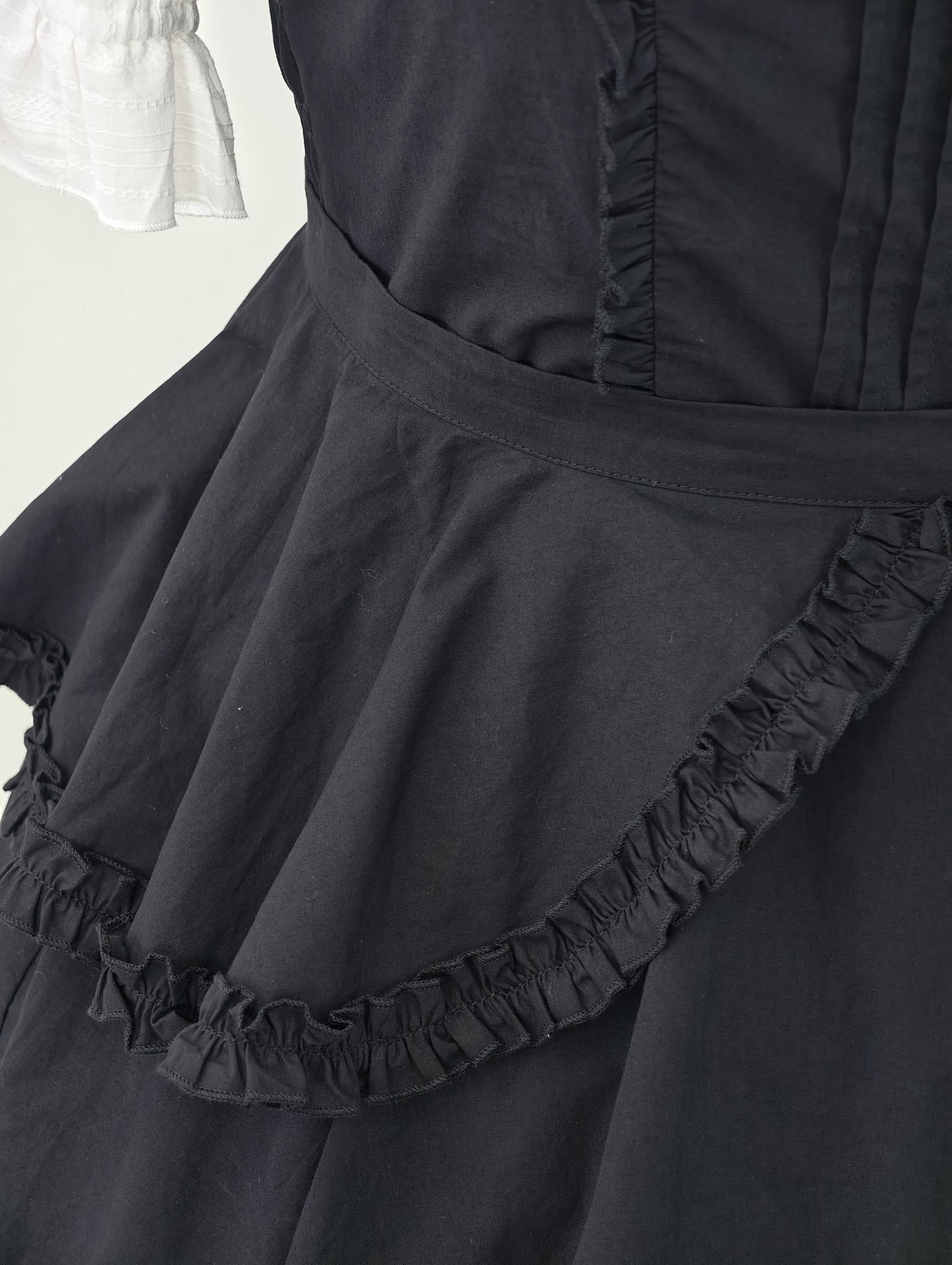 Cotton Plus Size Lolita JSK Dress, Full Back Shirring 45594:865169