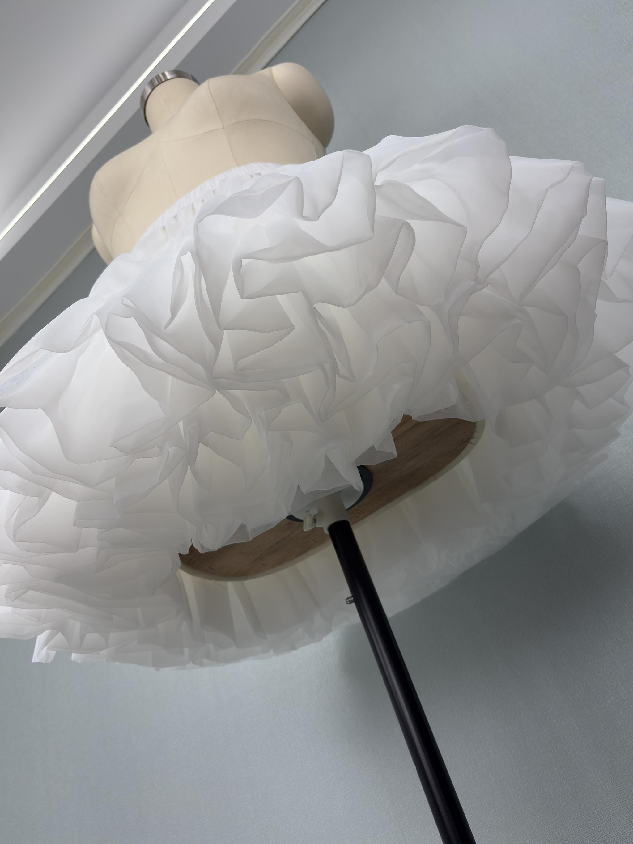 Noloria 18.9" (48 cm) High Volume Lolita Petticoat, Cloud Bloom 45716:864909