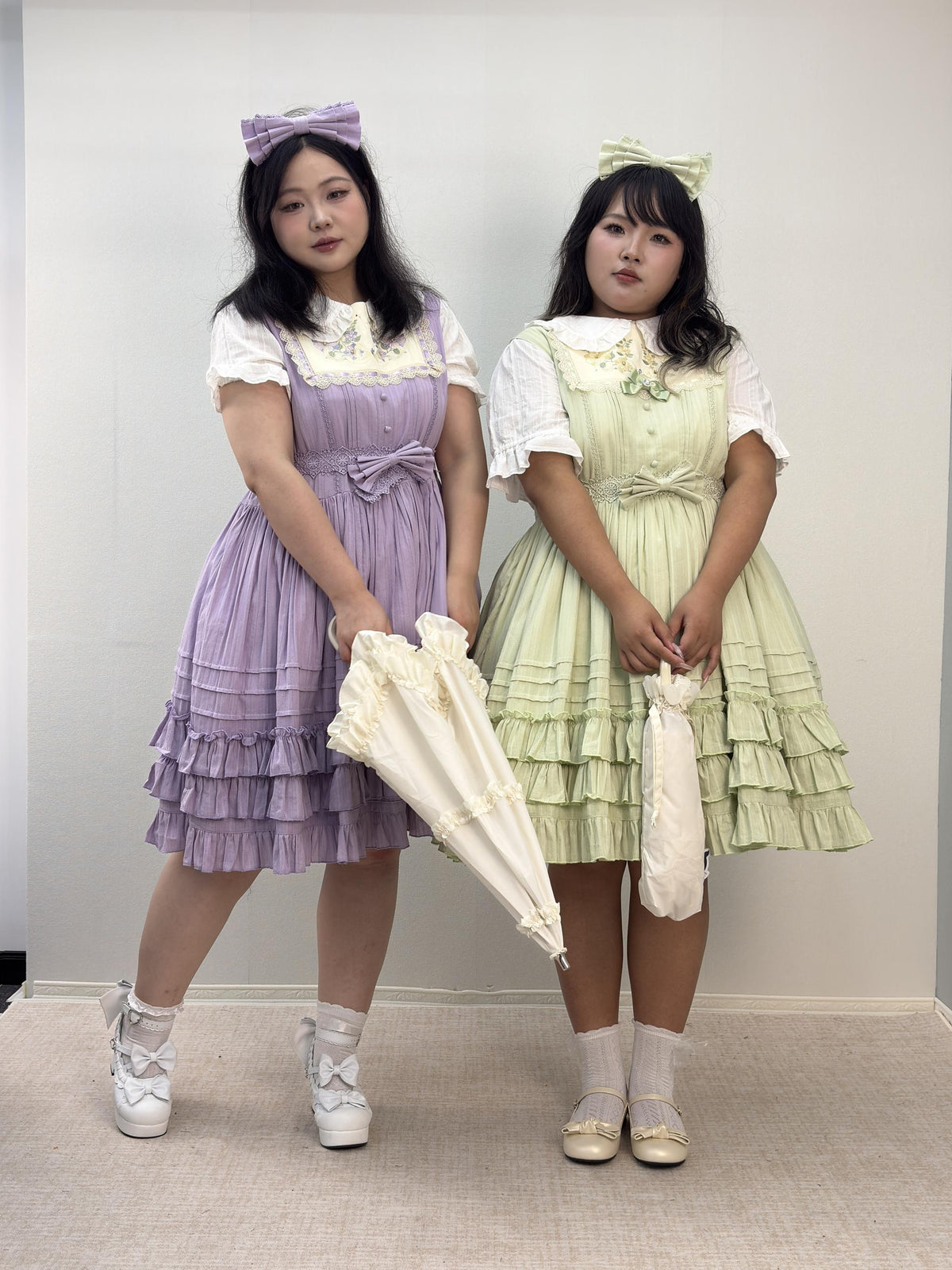 Classic Lolita Parasol, UV Two-Fold for Daily Use 46003:871623