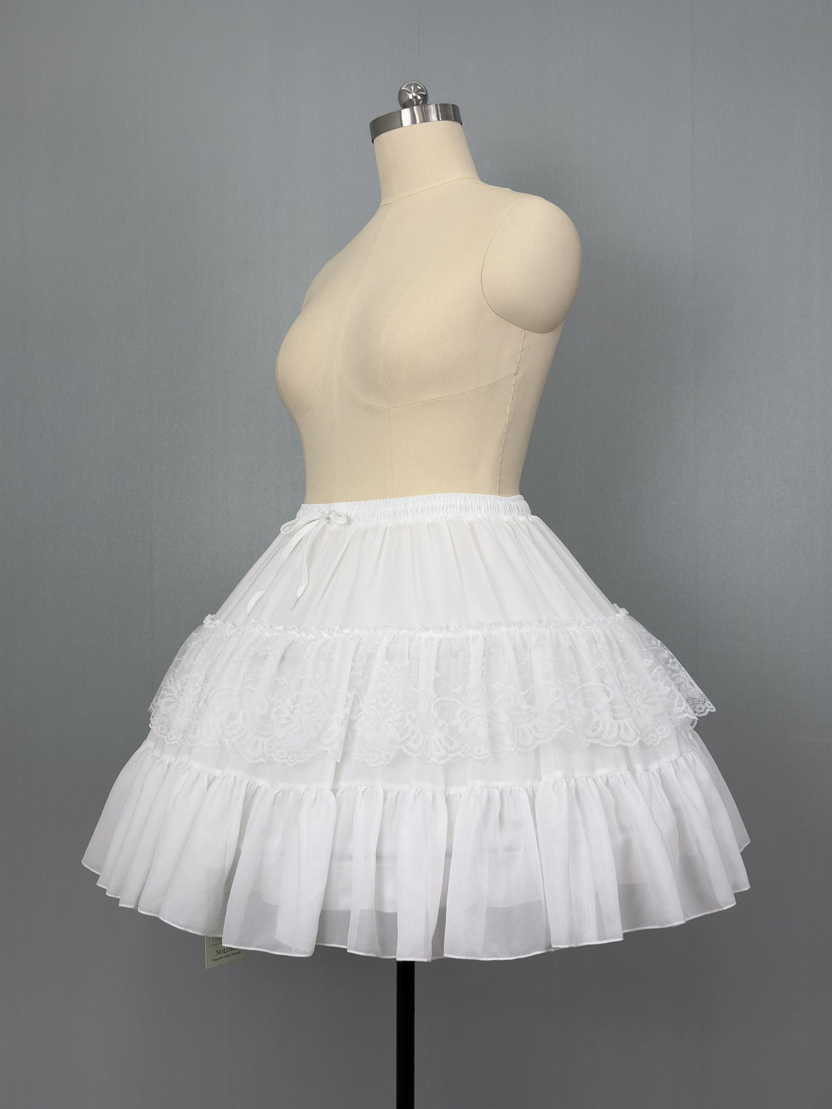 Noloria 21.7" (55 cm) Hoop Puffy Plus Size Lolita Petticoat, Moon Cage 45907:871397