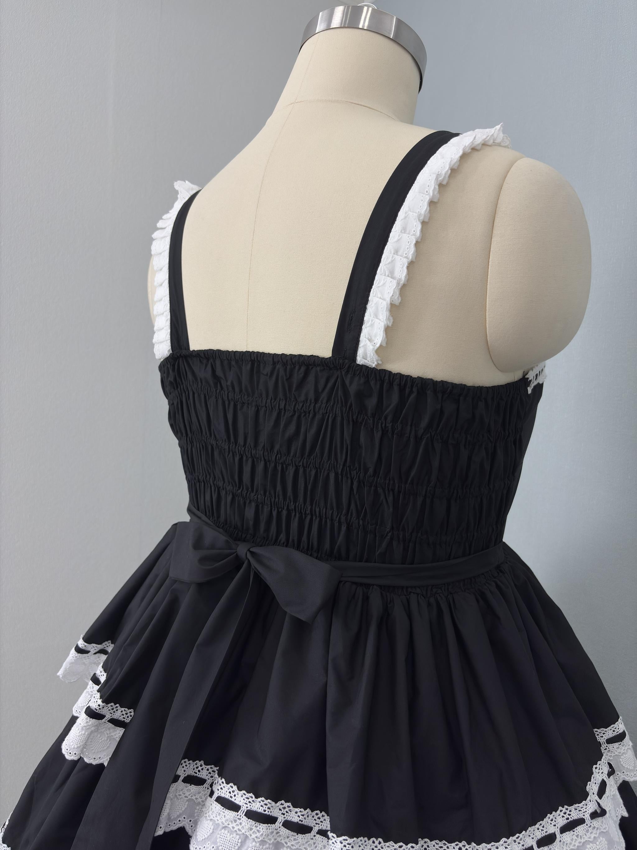 Otome Heart - Old School Lolita Jumper Skirt, Plus Size 45597:865029