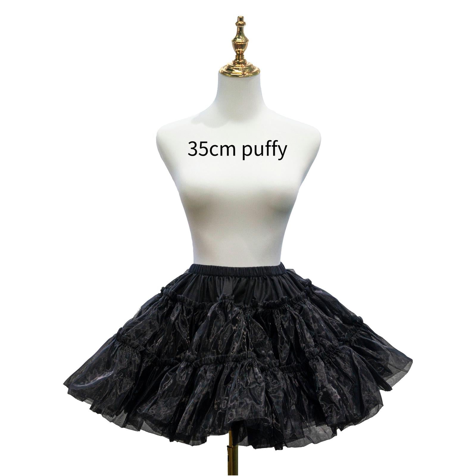 Aurora & Ariel 35cm A-Line Petticoat Collection Customizable (Black) 32614:454960
