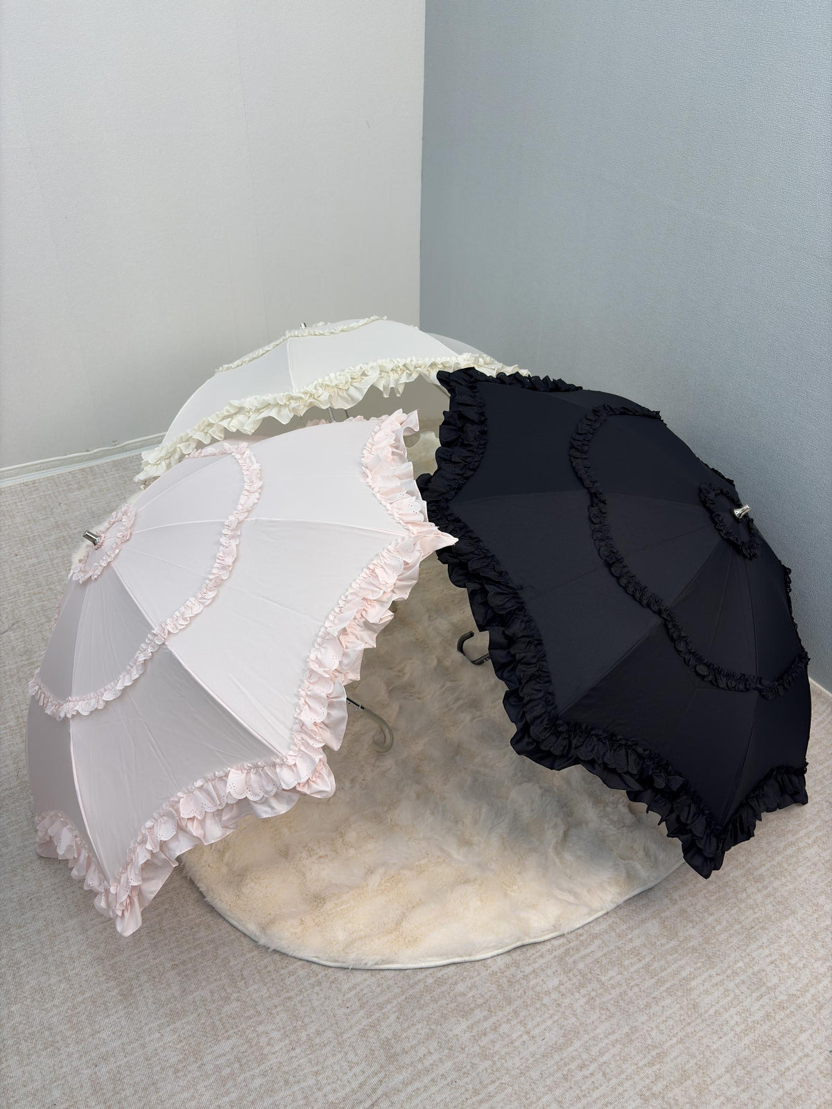 Classic Lolita Parasol, UV Two-Fold for Daily Use 46003:871641