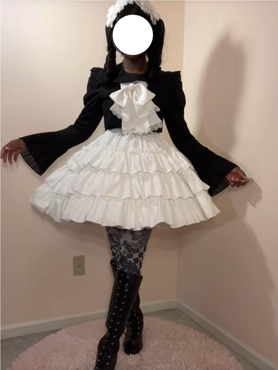 Noloria 48cm (18.9") Medium-High Volume Petticoat, Petal Edge 43720:832009