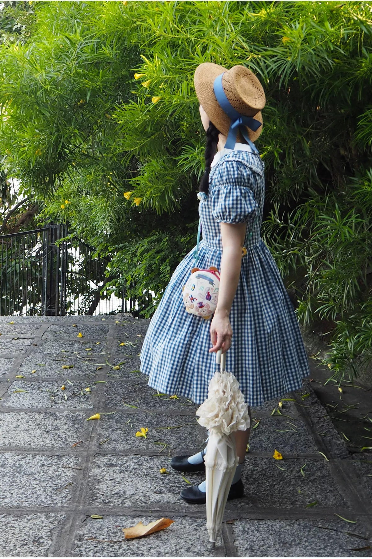 Classic Lolita Parasol, UV Two-Fold for Daily Use 46003:871649