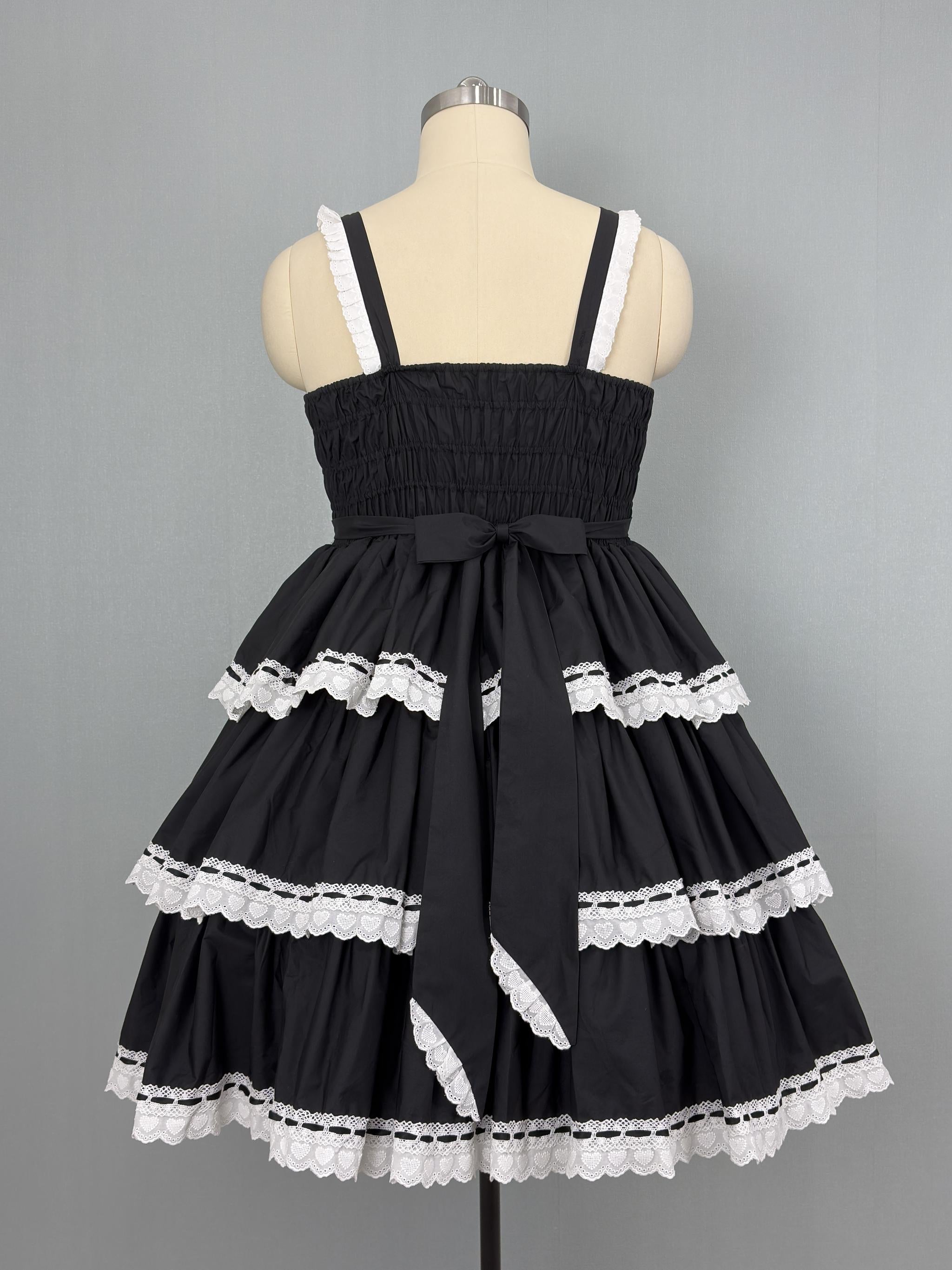 Otome Heart - Old School Lolita Jumper Skirt, Plus Size 45597:865026