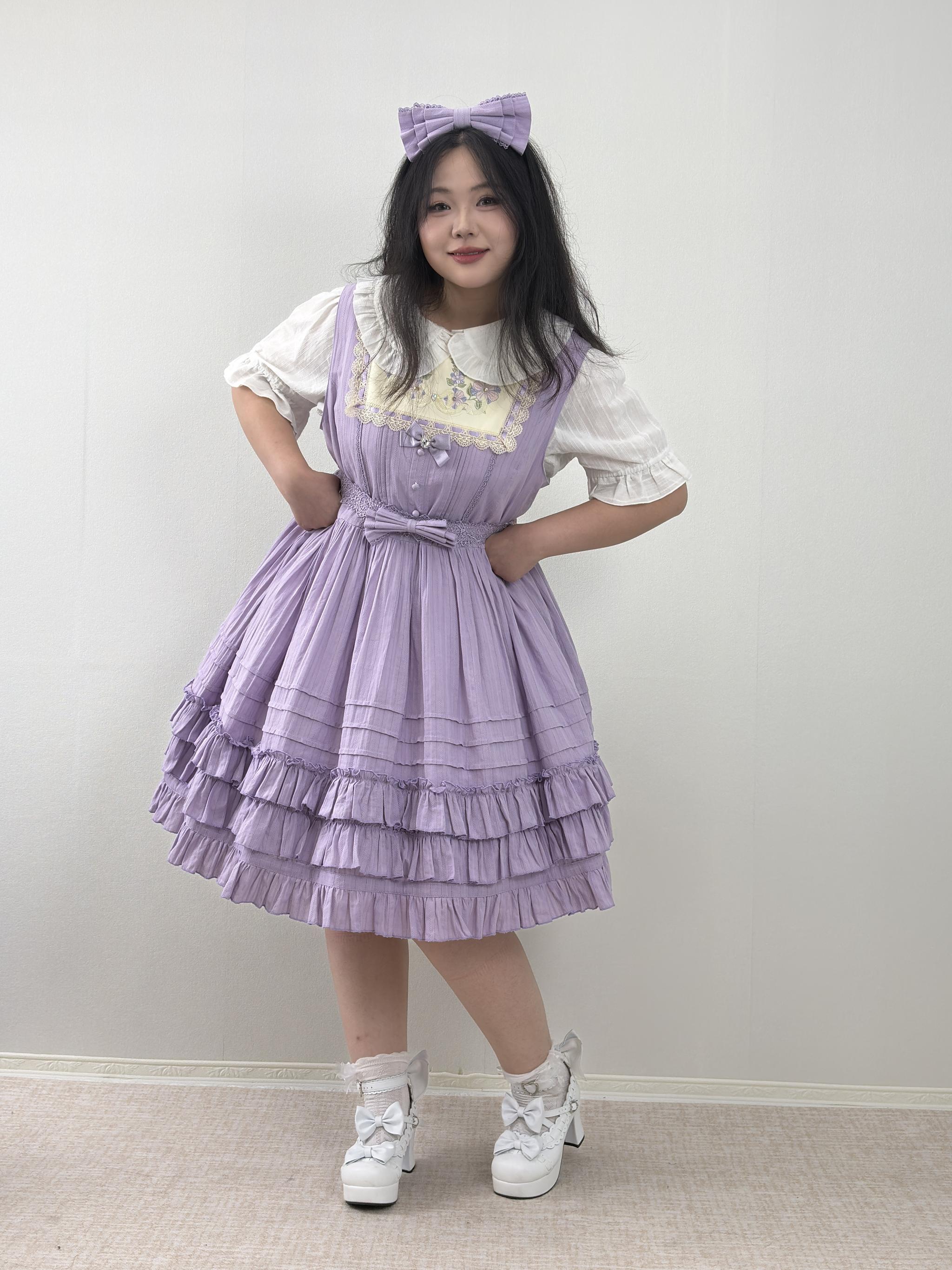 Cotton Plus Size Lolita Blouse, Peter Pan Collar 45598:865003