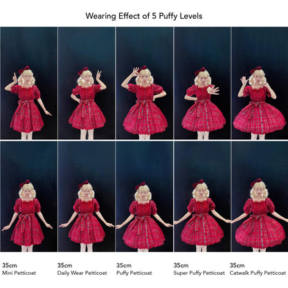 35cm Daily Lolita Petticoat Customizable 32918:456430 32918:456430