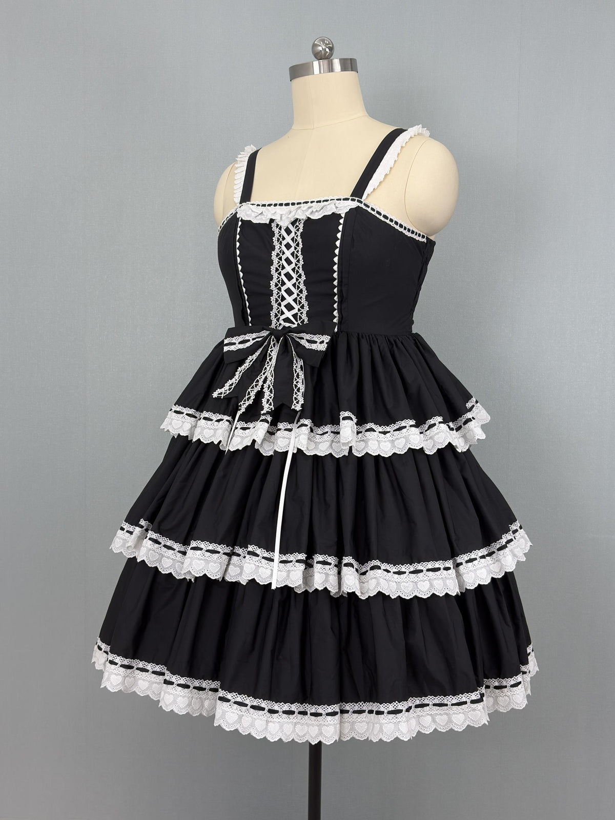 Otome Heart - Old School Lolita Jumper Skirt, Plus Size 45597:867567
