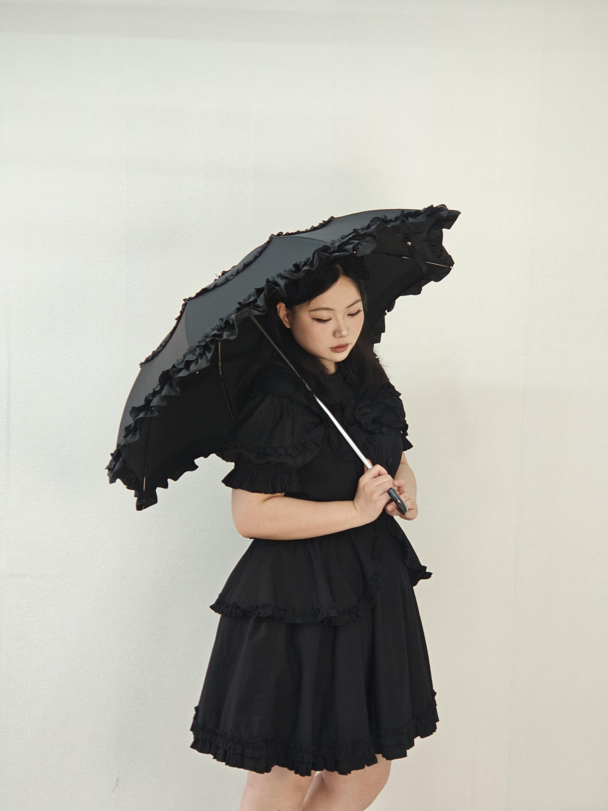 Classic Lolita Parasol, UV Two-Fold for Daily Use 46003:871633