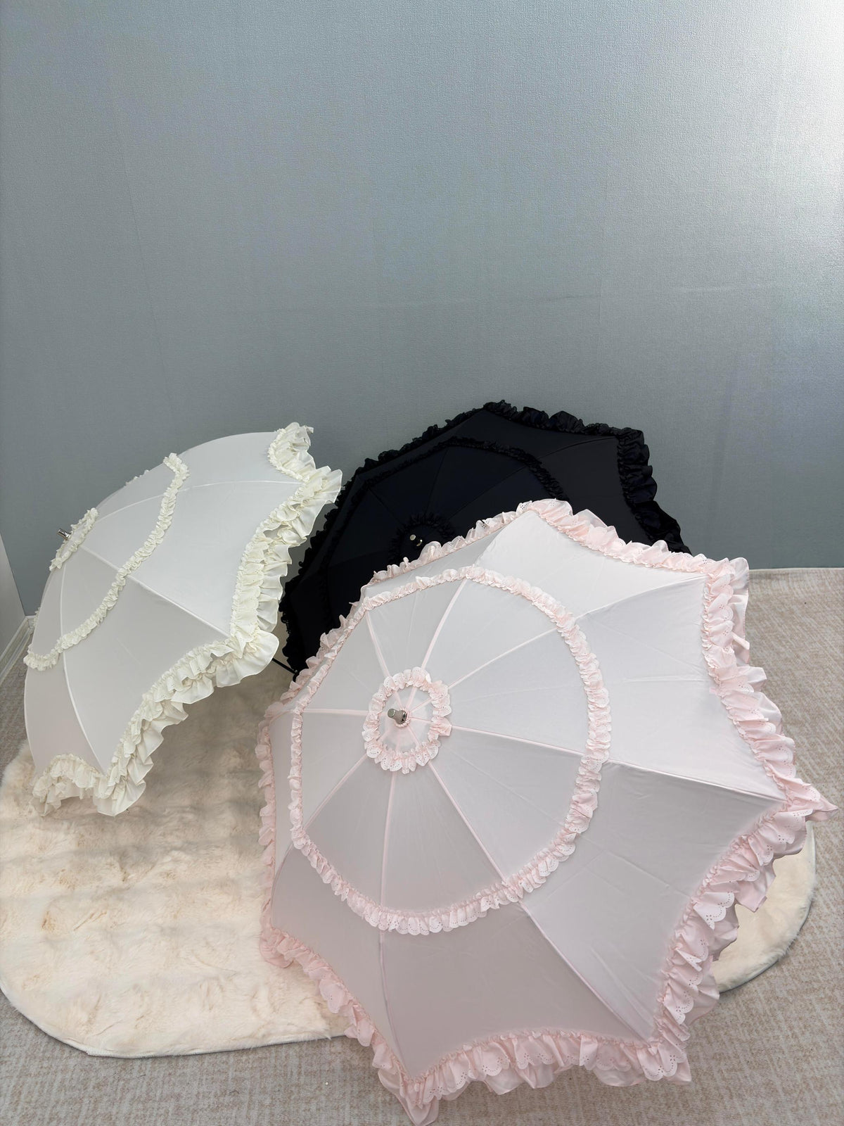 Classic Lolita Parasol, UV Two-Fold for Daily Use 46003:872040