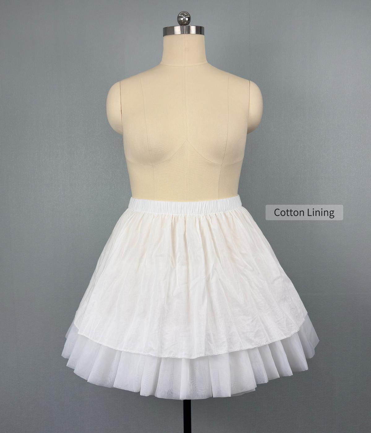 Noloria 18.9" (48 cm) Dailywear Petticoat, Soft Halo 45715:866043