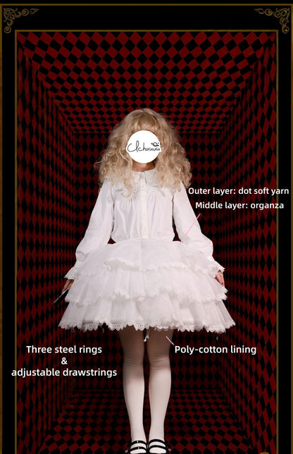 Boguta - Carmen - Adjustable Lolita Petticoat, 17.7"-28.3" (45-72 cm) 43971:791287