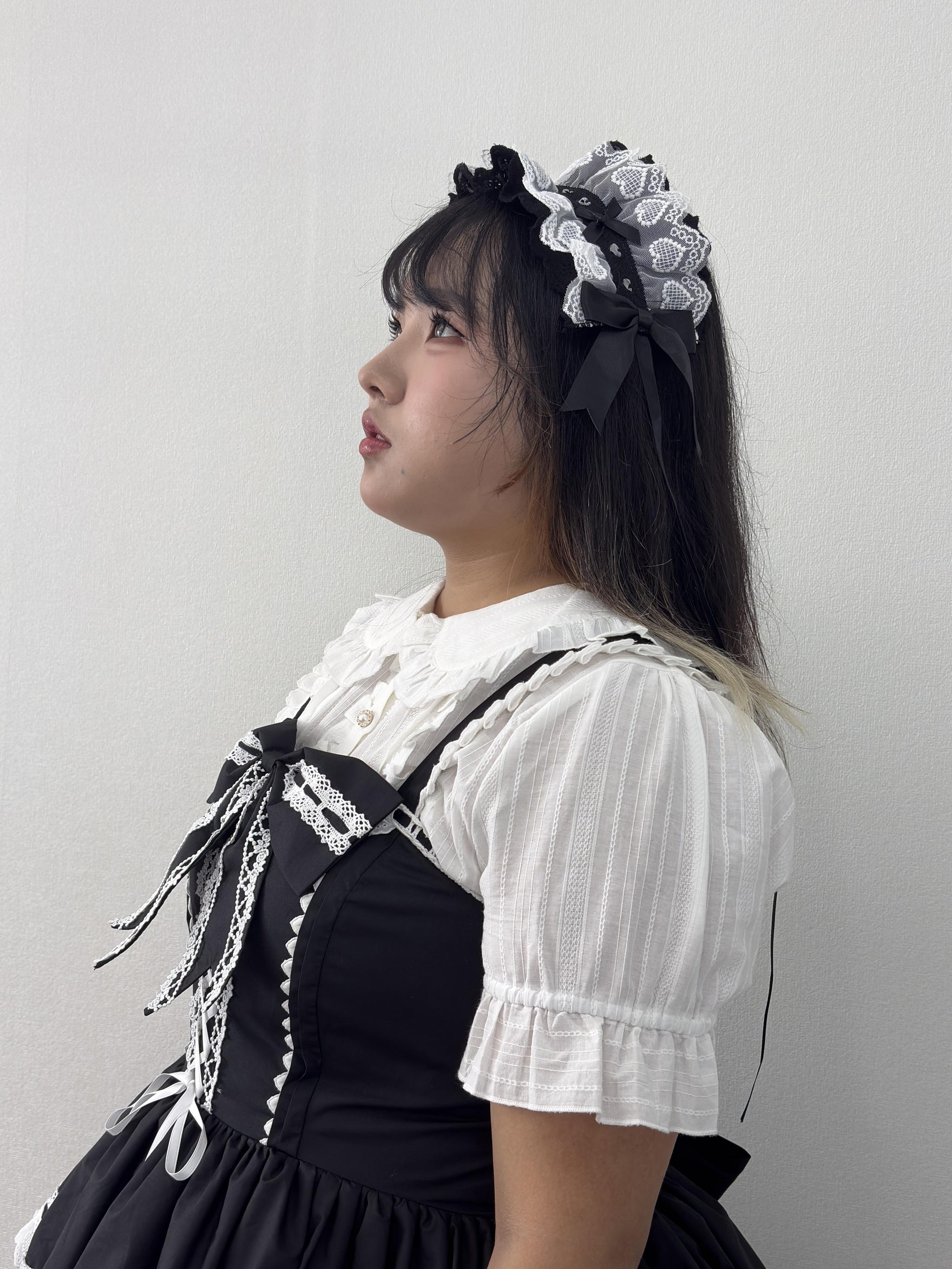 Cotton Plus Size Lolita Blouse, Peter Pan Collar 45598:864999