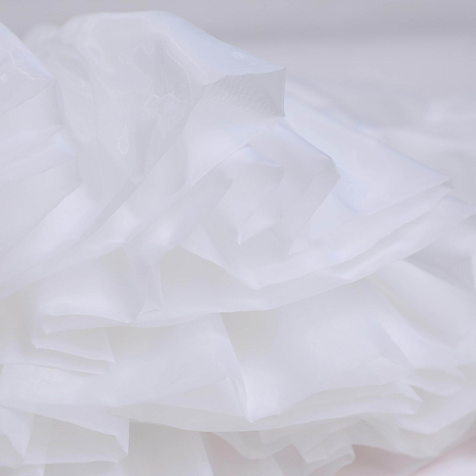Noloria - High-Volume White Puffy Lolita Petticoat, 17.7" (45 CM), Cotton Lining 43722:831340