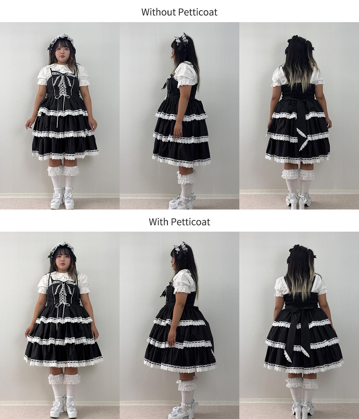 Noloria 18.9" (48 cm) Dailywear Petticoat, Soft Halo 45715:866041