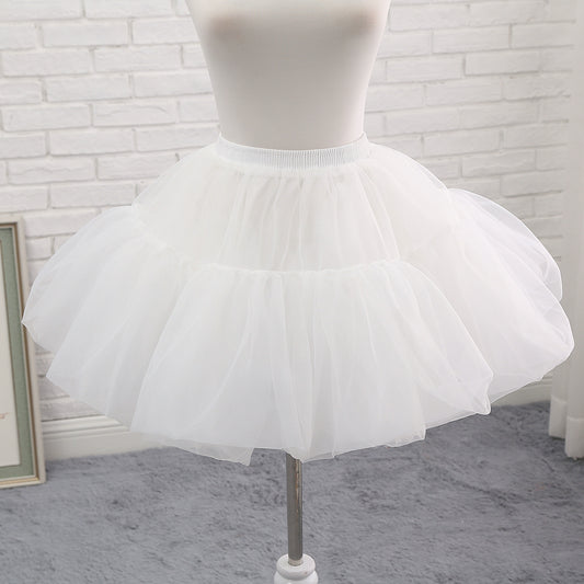 Manyiluo - 15.7" (40 cm) Lolita White Puffy Petticoat (White) 43968:790674
