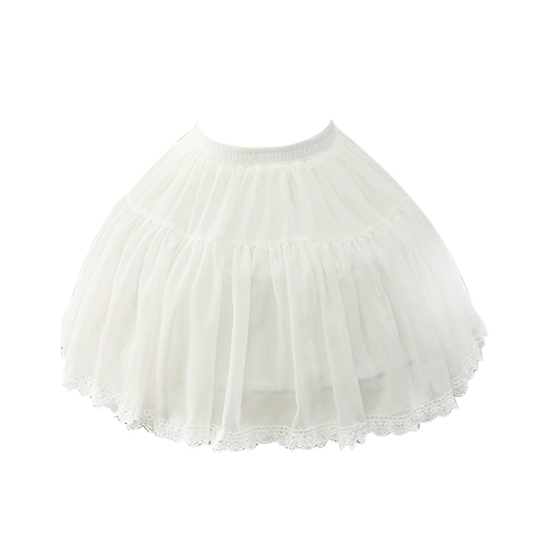 Manyiluo - 18.5" (47 cm) Lolita Petticoat, Adjustable Birdcage-Inspired 43946:791306