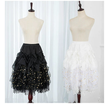Manyiluo - Wedding Lolita Petticoat, Detachable Bone Support 43963:790574