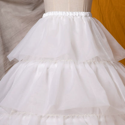 Eieyomi - 27.6" (70 cm) Adjustable Boned Lolita Petticoat 43973:791366