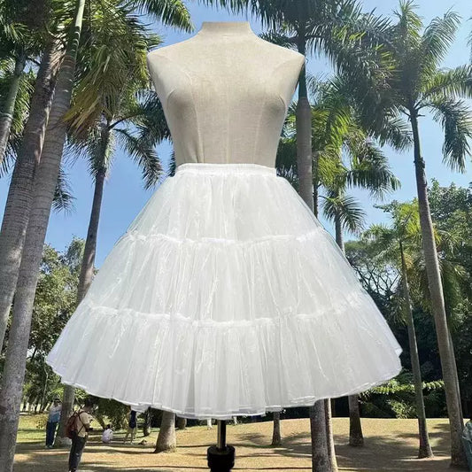 Niu Niu - Plus Size Lolita Petticoat with Daily or Fluffy Version 43981:790639